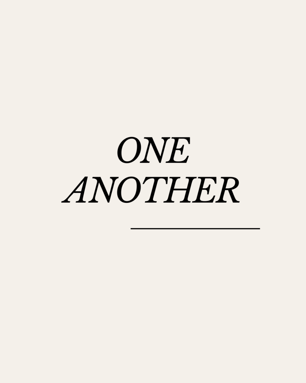 One Another